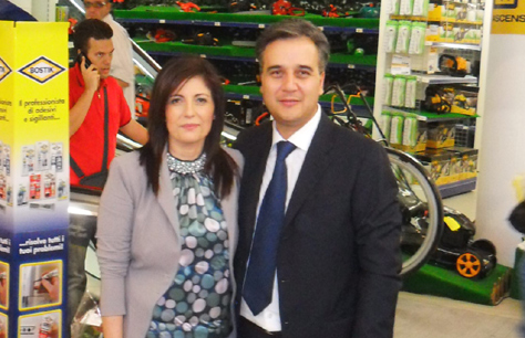 Cangianiello con Bricofer in Campania