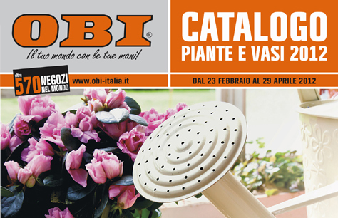 Il catalogo piante e vasi di OBI