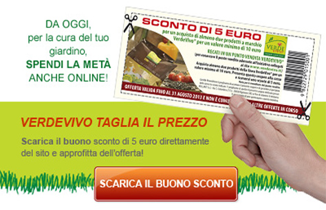 Con Verdevivo spendi la met&agrave;
