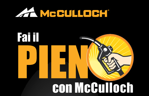 Fai il pieno con McCulloch