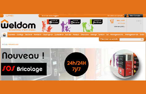 SOS Bricolage in Francia