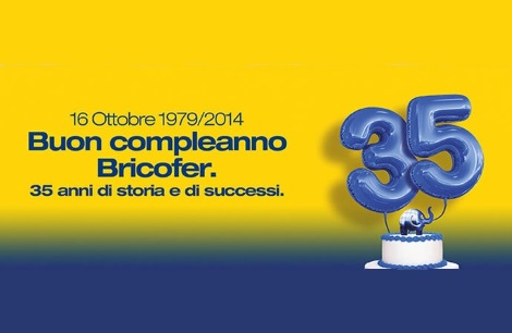 Buon compleanno Bricofer