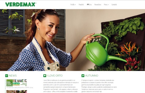 Il nuovo sito Verdemax