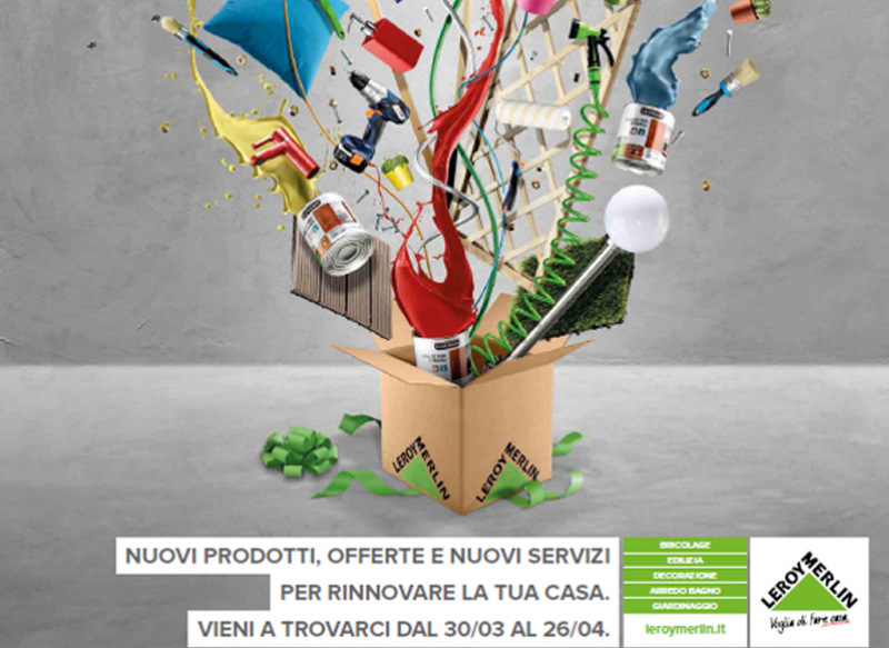 La Festa delle Novit&agrave; da Leroy Merlin