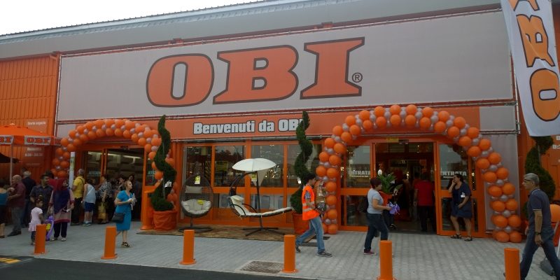 Aperto l&rsquo;OBI pi&ugrave; grande d&rsquo;Italia