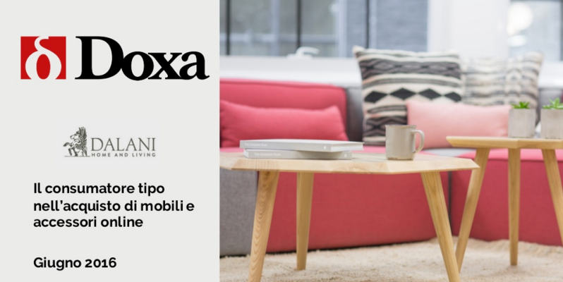 Doxa. Acquisti online/offline nell&rsquo;arredamento