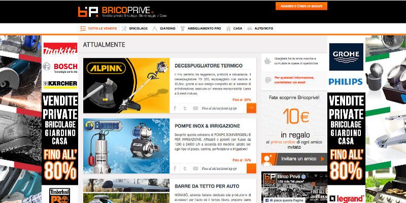 Bricopriv&egrave; parla anche italiano