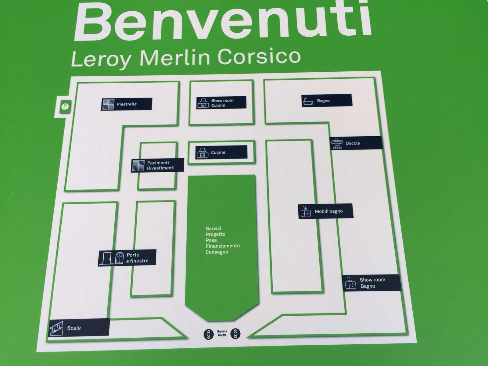 Show room Leroy Merlin a Corsico
