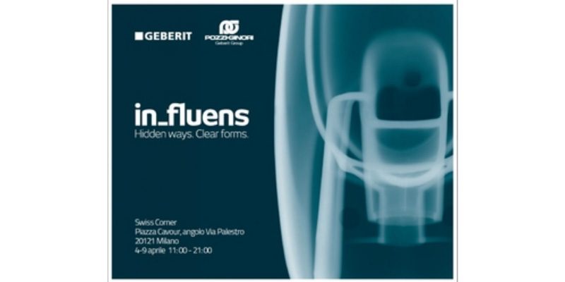 in_fluens. Hidden ways. Clear forms (Pozzi Ginori e Geberit)