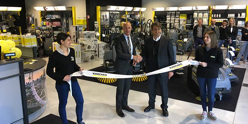 A Galliate Lombardo il K&auml;rcher Center pi&ugrave; grande