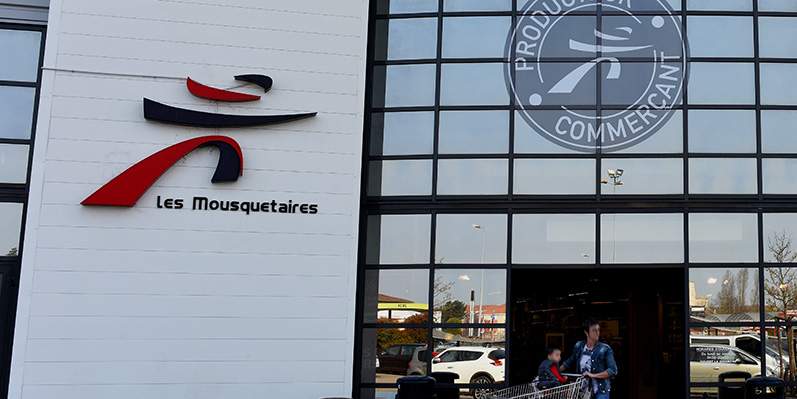 Les Mousquetaires, diventa il nr 3 in Francia