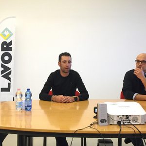 Nibali, lo “Squalo” in Lavorwash