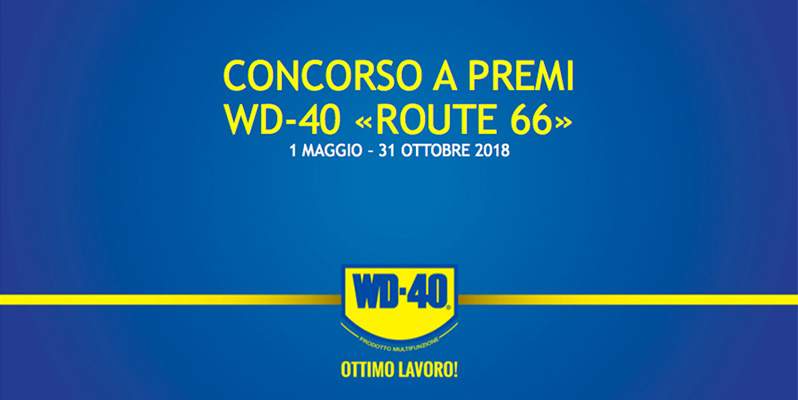 Con WD-40 vinci la Route 66