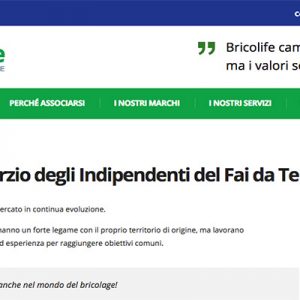 Bricolife rivoluziona l’immagine coordinata