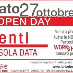 “4 Eventi una sola data”, l’Open Day di Brico House