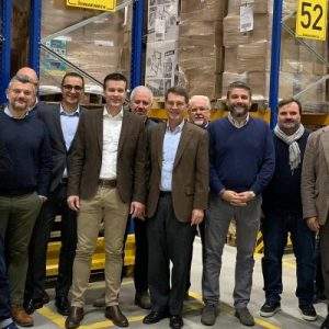 La forza vendite Wolfcraft Italia, in visita alla sede in Germania