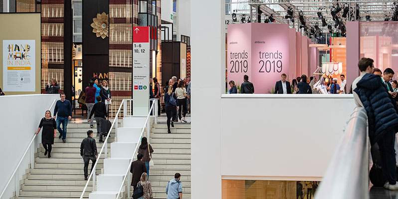 Clima positivo ad Ambiente 2019. Visitatori in crescita