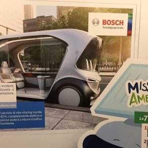 Bosch e Legambiente sul Treno Verde, per una mobilit&agrave; a zero emissioni