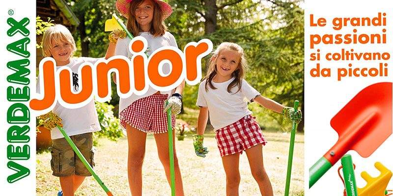 La passione per il giardinaggio a misura di bambino