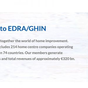 EDRA/GHIN, il ruolo fondamentale della distribuzione brico