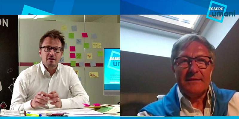 &ldquo;Essere Umani&rdquo;, nel live streaming parlano Casati, Ancona e Bandera