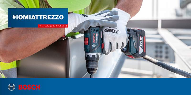 #iomiattrezzo, un nuovo volto per Bosch Professional