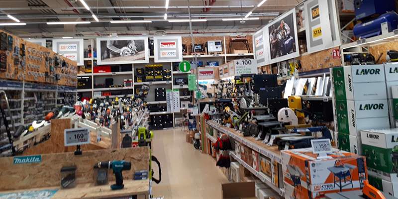 Tra i reparti. Gli Utensili Elettrici da Leroy Merlin