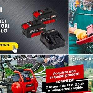 Einhell, un volantino per veri bricoleur