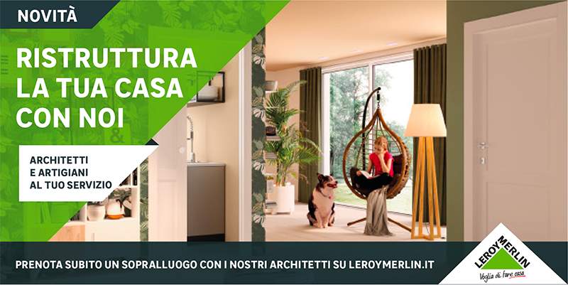 Leroy Merlin si allea con Renovars