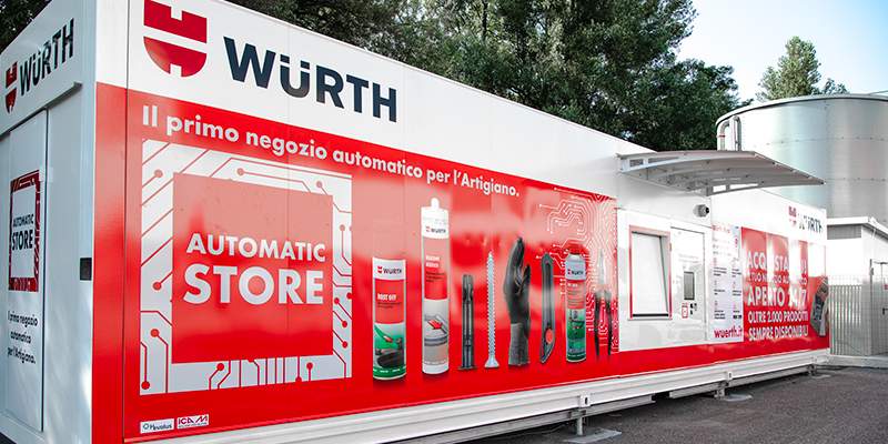 Il W&uuml;rth Automatic Store &egrave; pronto