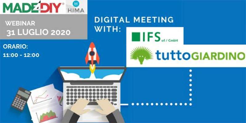 Made4Diy, webinar con Tuttogiardino