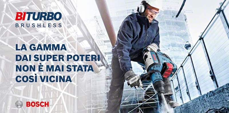 La campagna #BITURBOHEROES di Bosch Professional