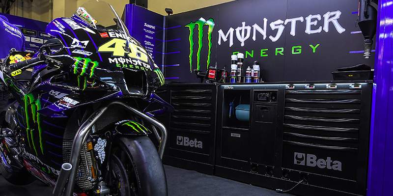 Maverick Vi&ntilde;ales e Valentino Rossi corrono con beta Utensili