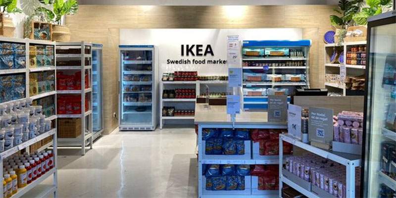 Ikea, un pop up solo alimentare