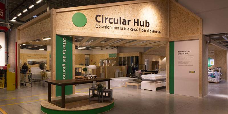 Ikea, a San Giuliano Milanese il primo Circular Hub