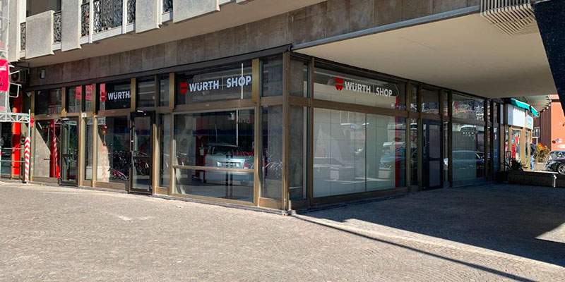 W&uuml;rth Italia apre in centro a Bolzano