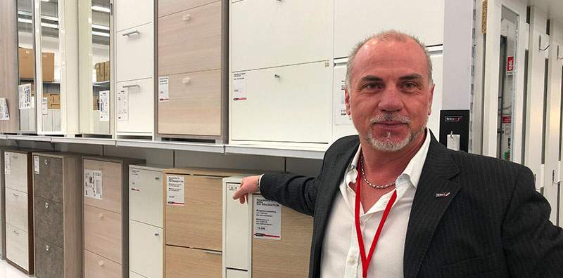 Il rebuilding  di Brico io a  Legnago e una chiaccherata con Stefano Levada