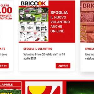 Nuovo sito web per Brico Ok