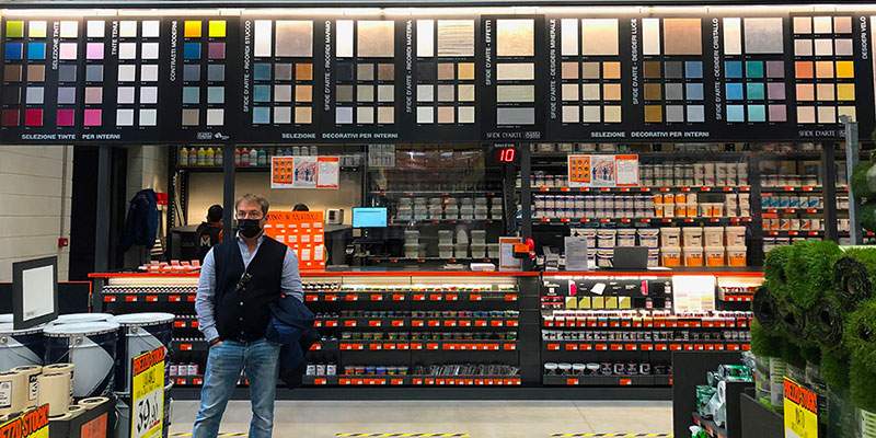 Bricoman apre a Venegono Inferiore (Va). La visita