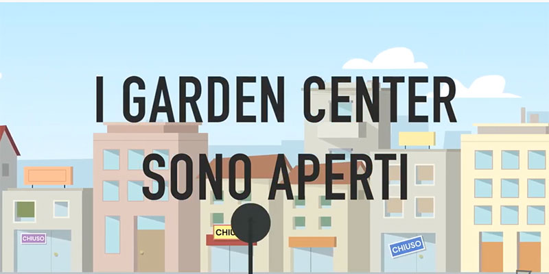Un video per i garden center