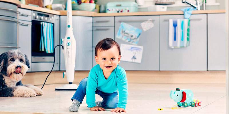 Lavapavimenti a vapore Clean Tenso