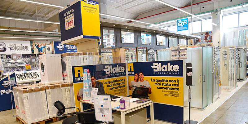 Bricofer &egrave; multicategory. Elettrodomestici in assortimento