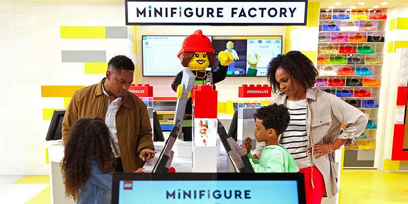Il nuovo concetto di &ldquo;retailtainment&rdquo; di LEGO&reg;