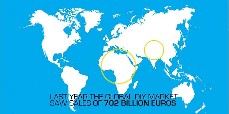 DIY nel mondo a +13,8% nel 2020