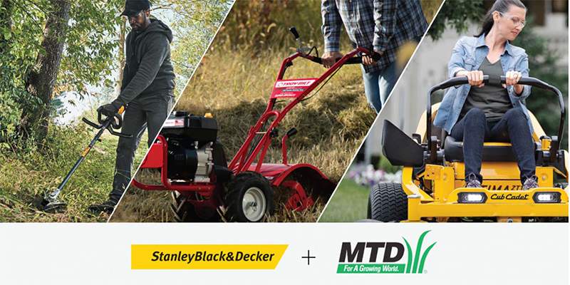 StanleyBlack&Decker acquista il 100% di MTD Holdings