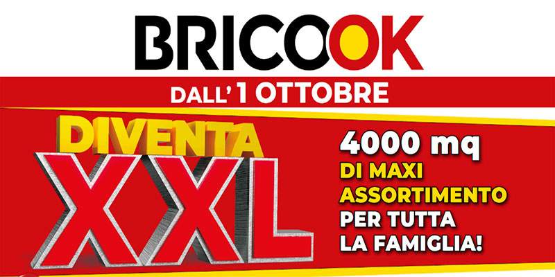 Brico Ok, amplia Tradate e apre a Pontremoli