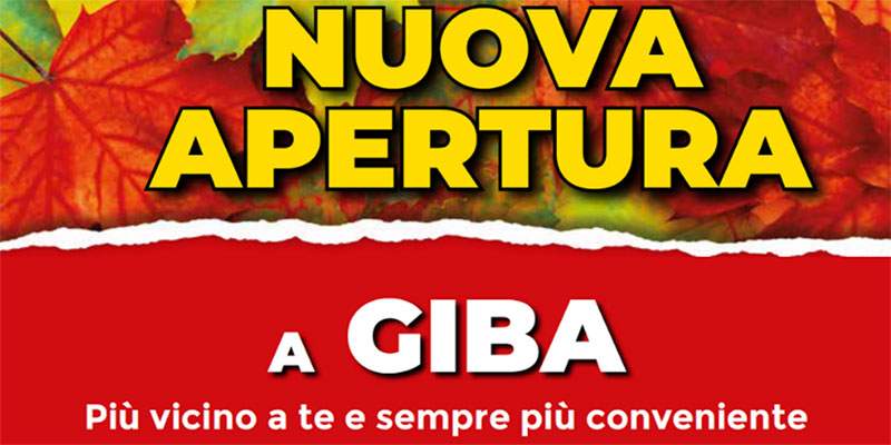 Brico Ok apre a Giba