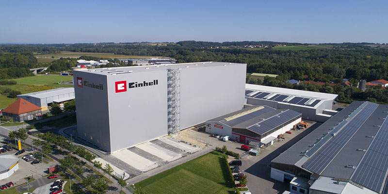 Nuovo magazzino ad alta automazione per Einhell