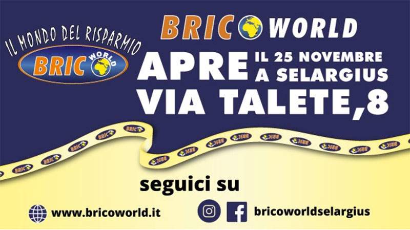 Riapre Bricoworld a Selargius