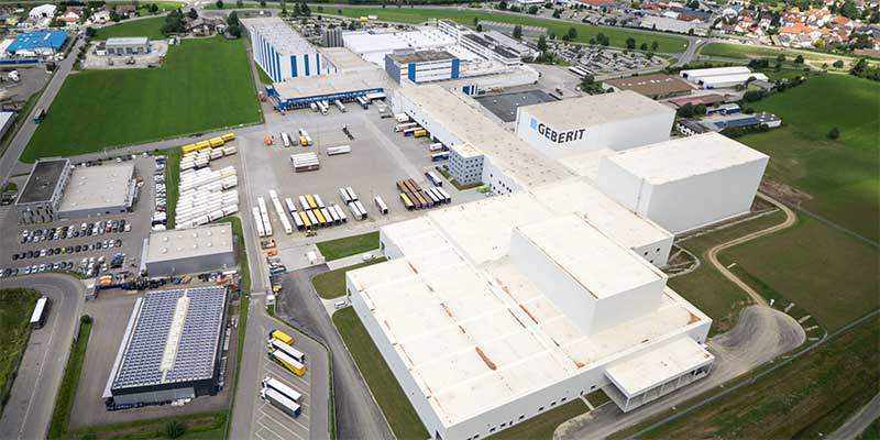 Geberit logistica